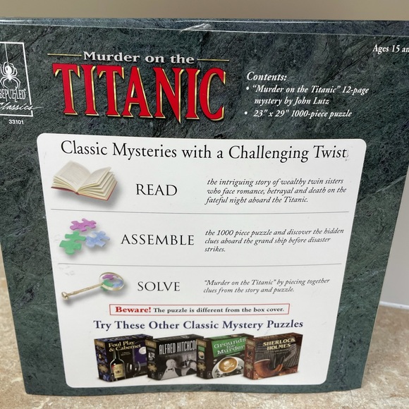 Titanic mystery puzzle - Picture 3 of 3